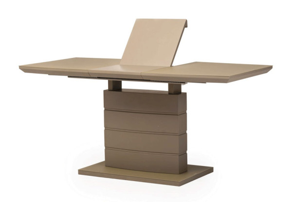 Раскладной обеденный стол Vetro Mebel TMM-50-1 Матовый Мокко-2