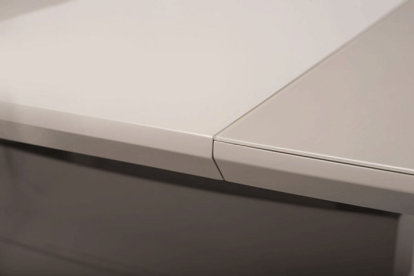 Стол раскладной обеденный Vetro Mebel TMM-50-1 Матовый Серый-5