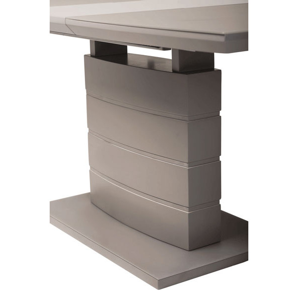 Стол раскладной обеденный Vetro Mebel TMM-50-1 Матовый Серый-7