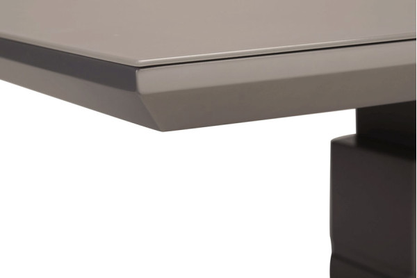 Стол раскладной обеденный Vetro Mebel TMM-50-2 Матовый Серый-6