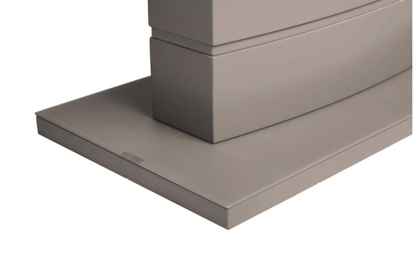 Стол раскладной обеденный Vetro Mebel TMM-50-2 Матовый Серый-9