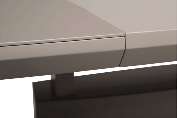 Стол раскладной обеденный Vetro Mebel TMM-50-2 Матовый Серый-5