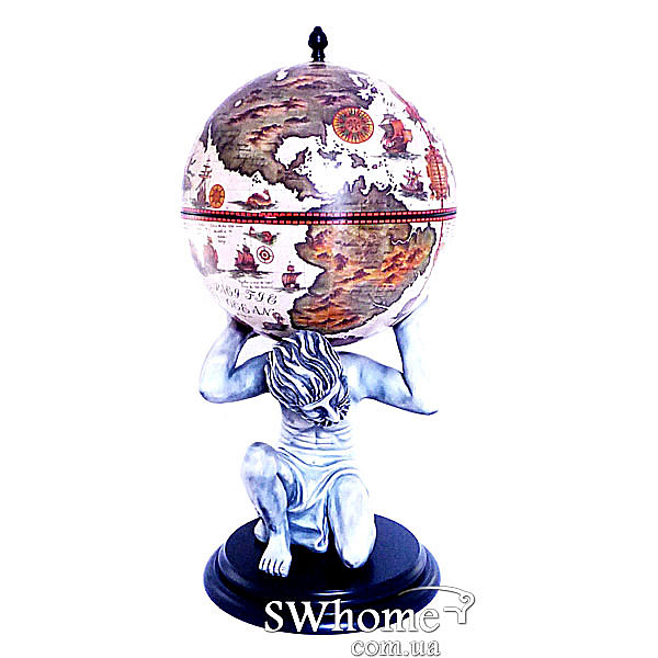 Глобус бар підлоговий Atlas 42016B-WW-0