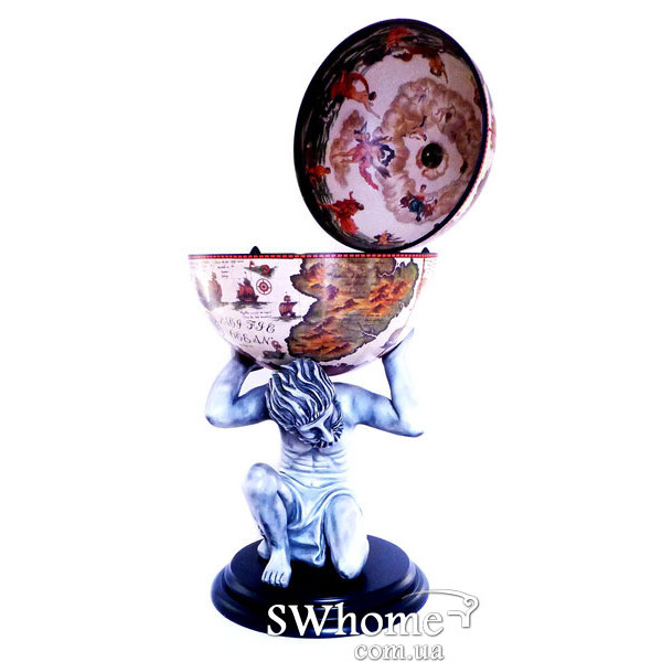 Глобус бар підлоговий Atlas 42016B-WW-2