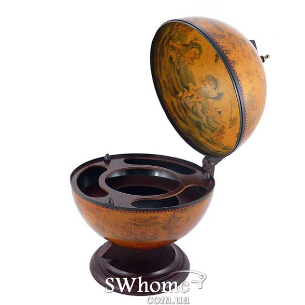 Глобус бар настольный 36002R-3