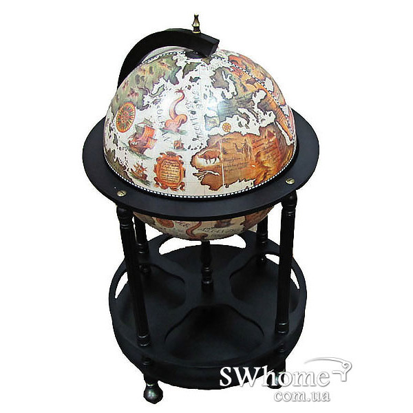 Глобус бар напольный 42003W-В-1