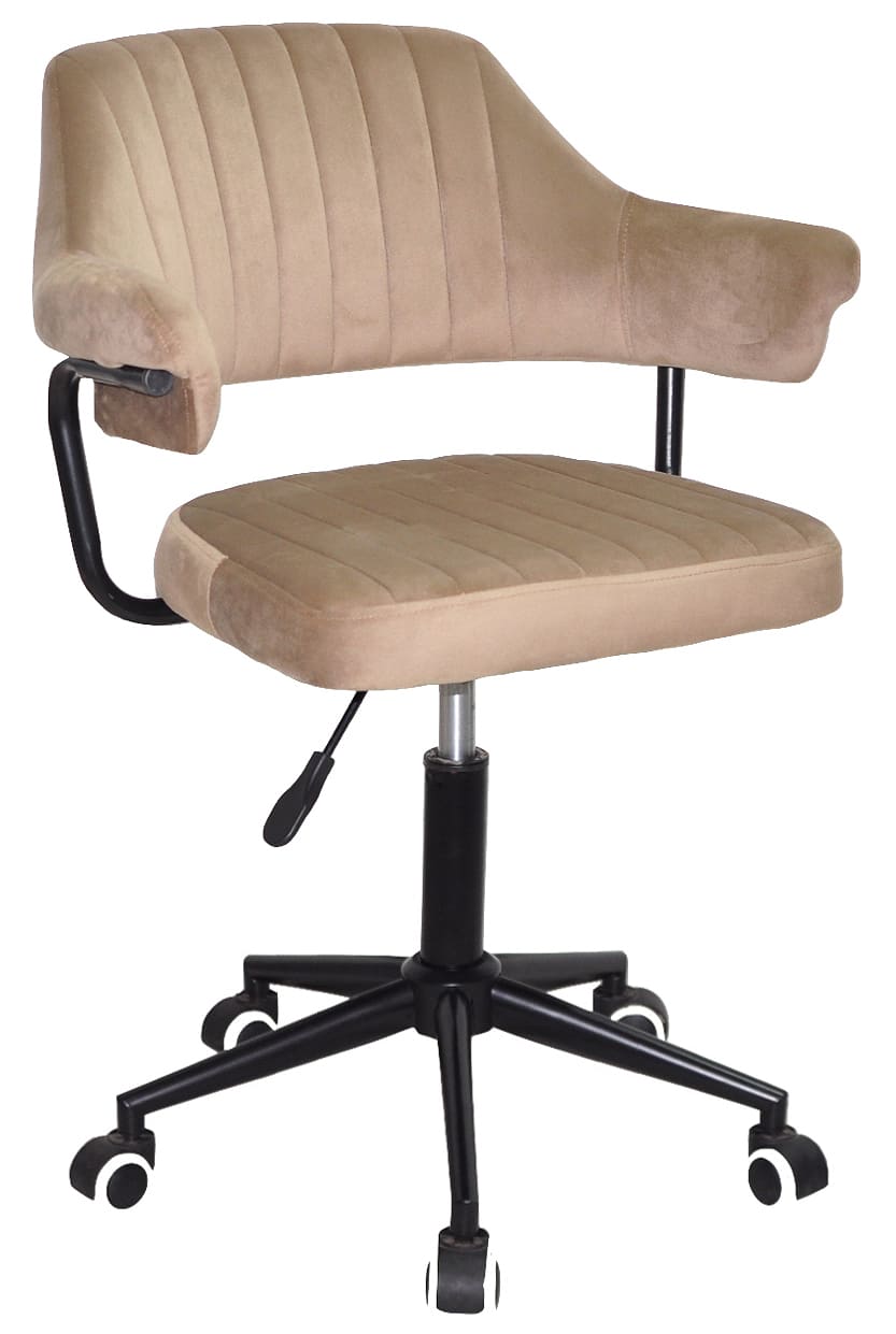 Стілець Onder Mebli Jeff BK-MODERN OFFICE Кавовий B-1042 Оксамит