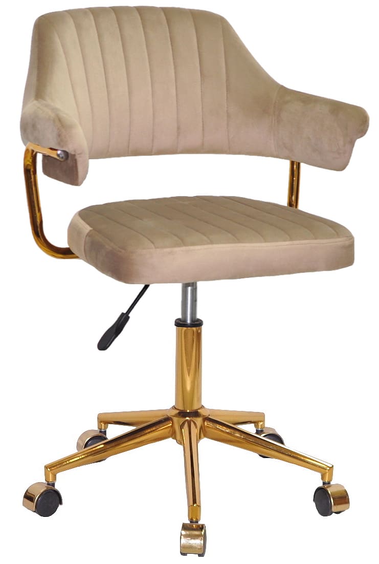 Стілець Onder Mebli Jeff GD-MODERN OFFICE Кавовий B-1042 Оксамит