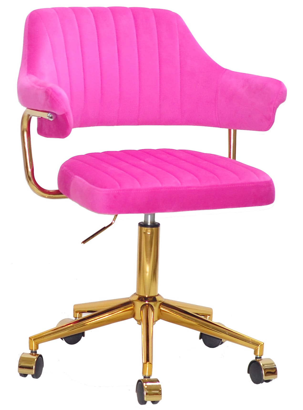 Стілець Onder Mebli Jeff GD-MODERN OFFICE Малина B-1023 Оксамит