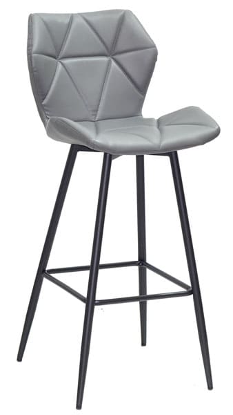 Барний стілець Onder Mebli Torino BAR 75-ML Сірий 1001
