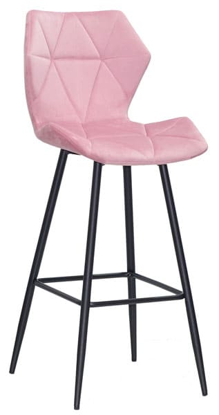Барний стілець Onder Mebli Torino BAR 75-ML Фрез B-1025 Оксамит